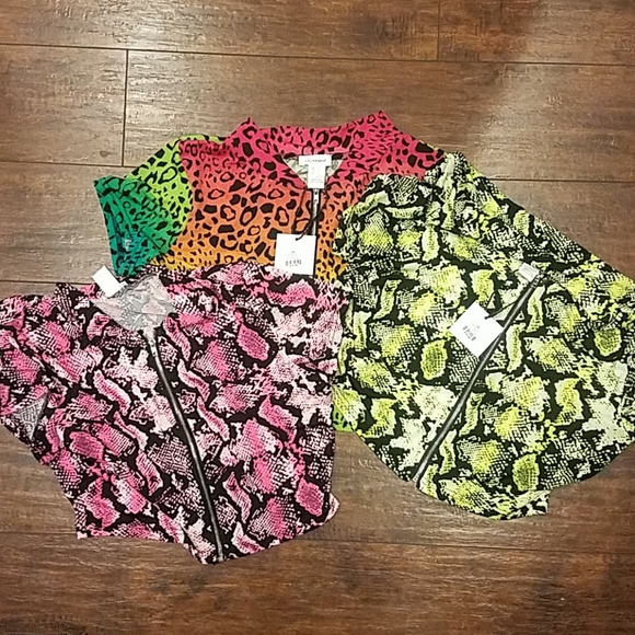 Revamped Tops - 3 crop shirts